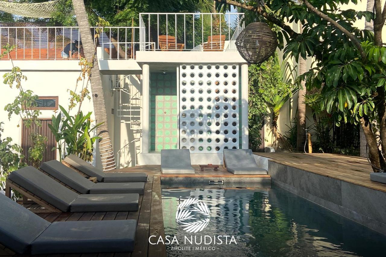 Casa Nudista - Lgbt Hotel Zipolite Exterior photo