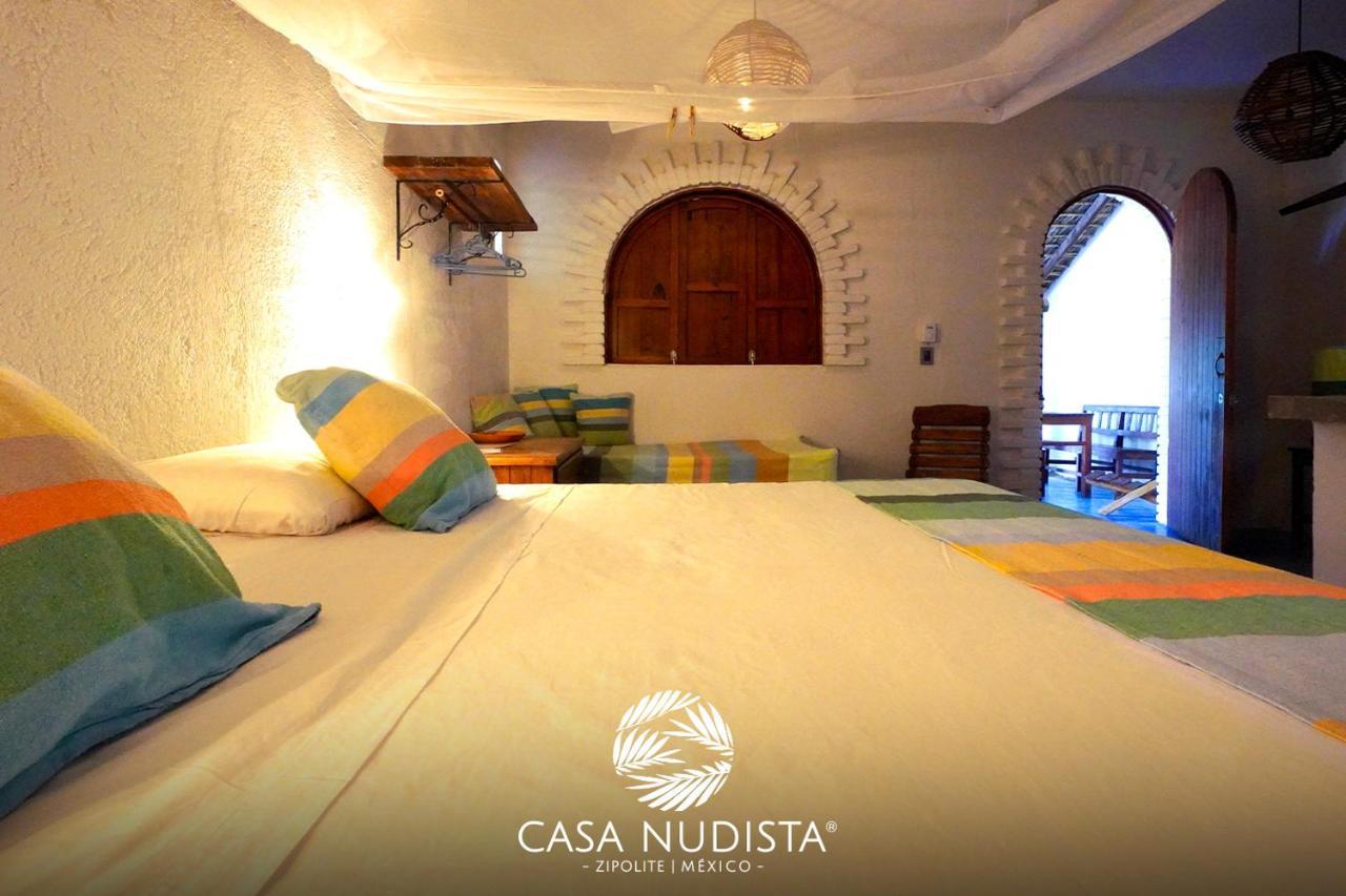 Casa Nudista - Lgbt Hotel Zipolite Exterior photo