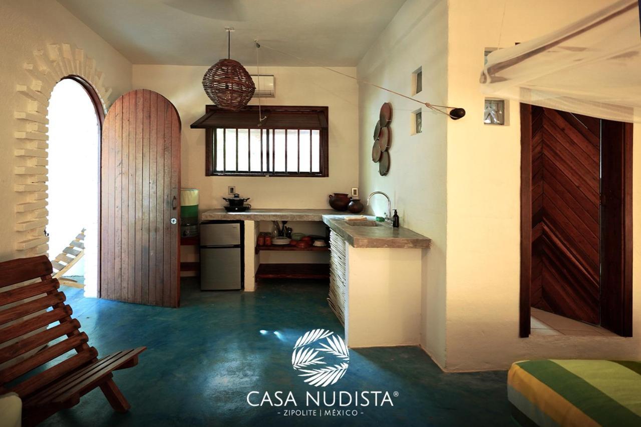 Casa Nudista - Lgbt Hotel Zipolite Exterior photo