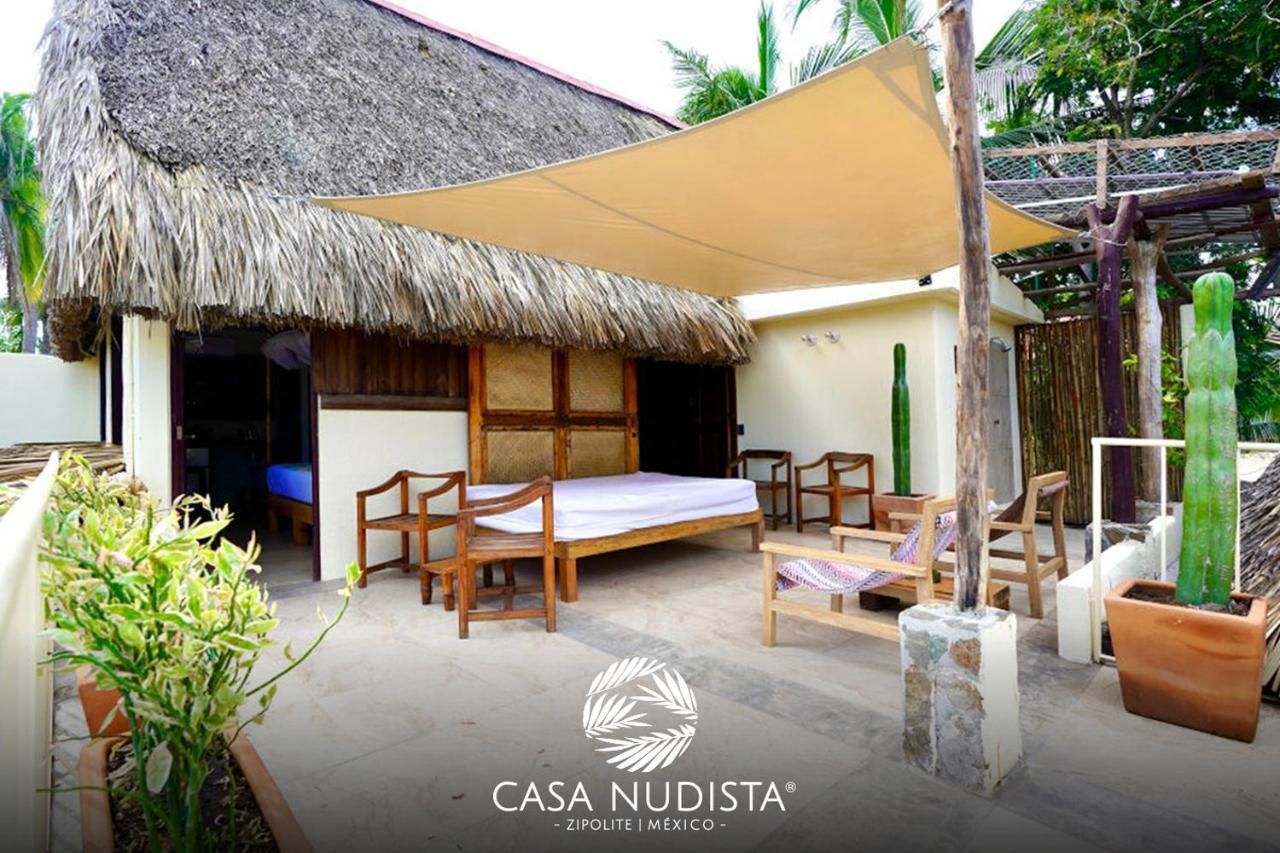 Casa Nudista - Lgbt Hotel Zipolite Exterior photo