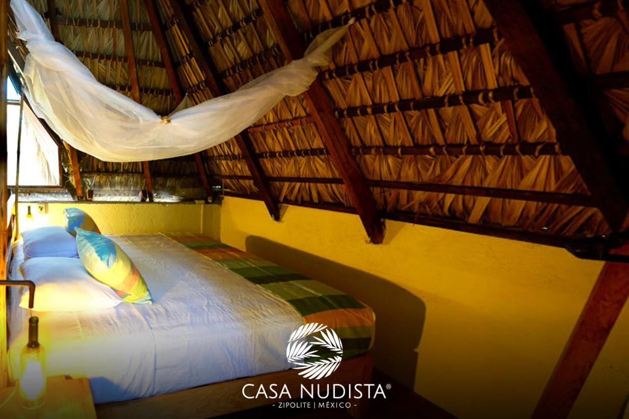 Casa Nudista - Lgbt Hotel Zipolite Exterior photo