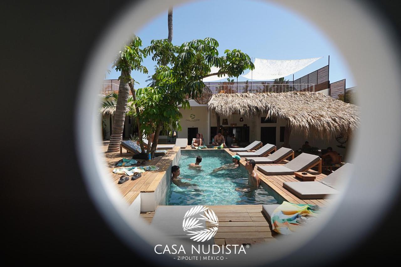 Casa Nudista - Lgbt Hotel Zipolite Exterior photo