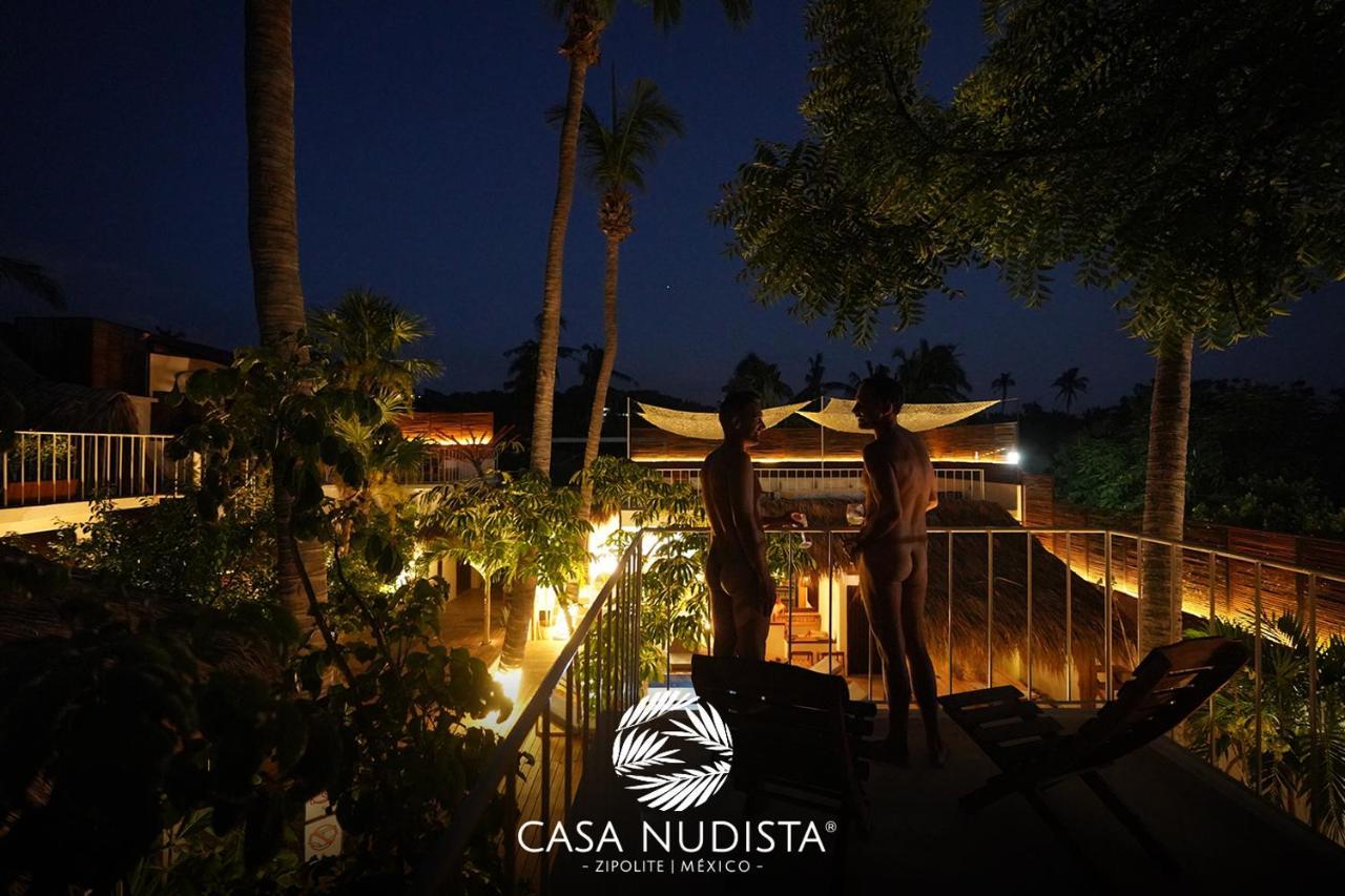 Casa Nudista - Lgbt Hotel Zipolite Exterior photo